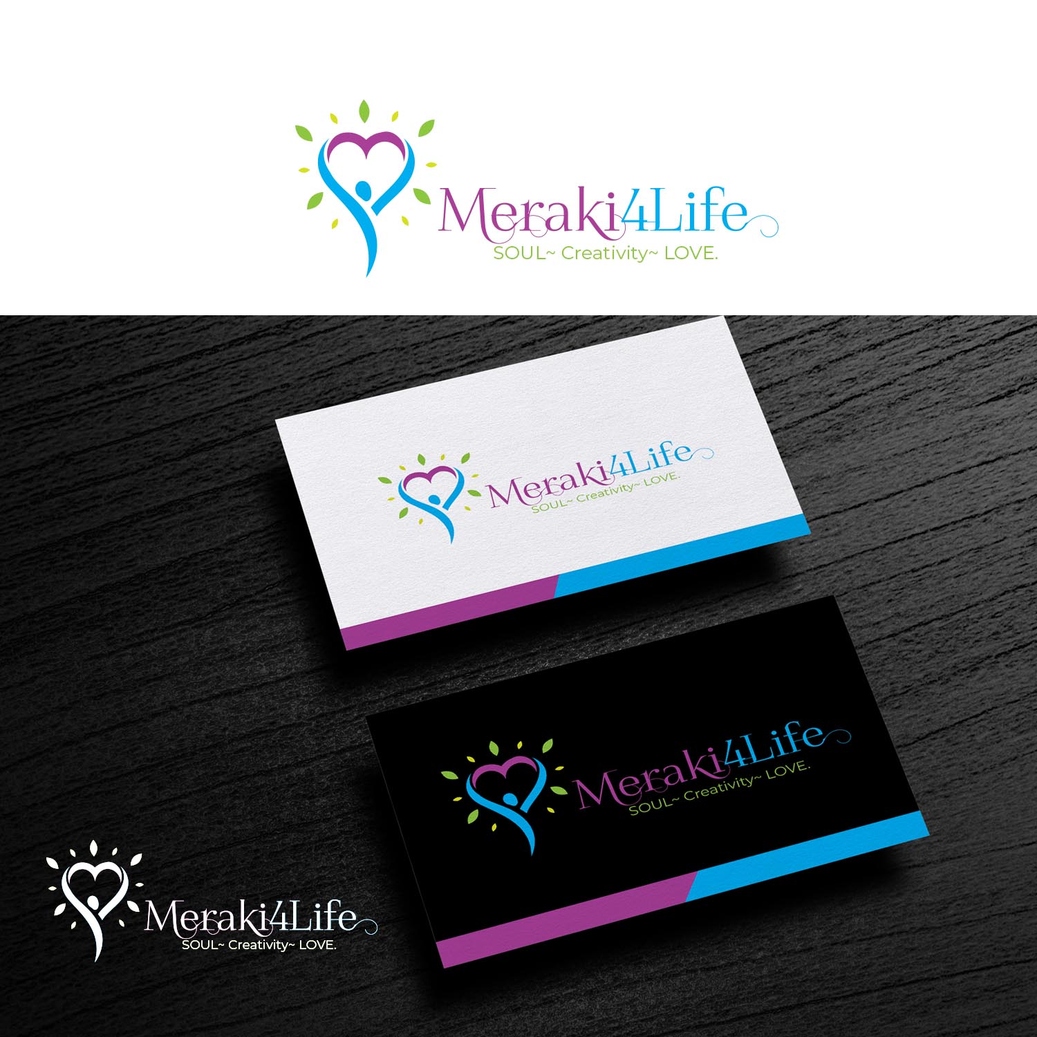 Logo Design by Finley Johnson for Meraki4Life | Design #21139802