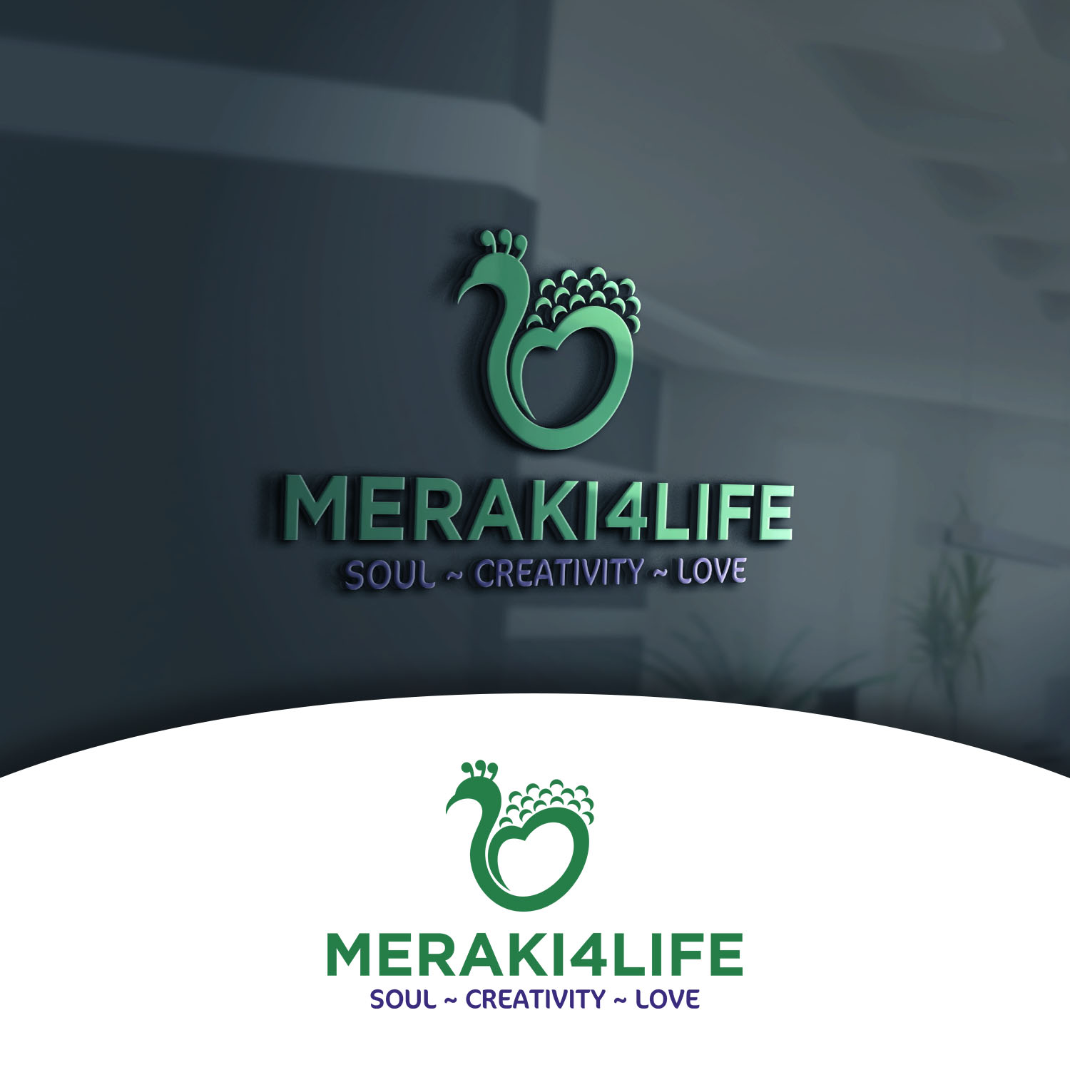 Logo Design by SGS.Design for Meraki4Life | Design #21136900