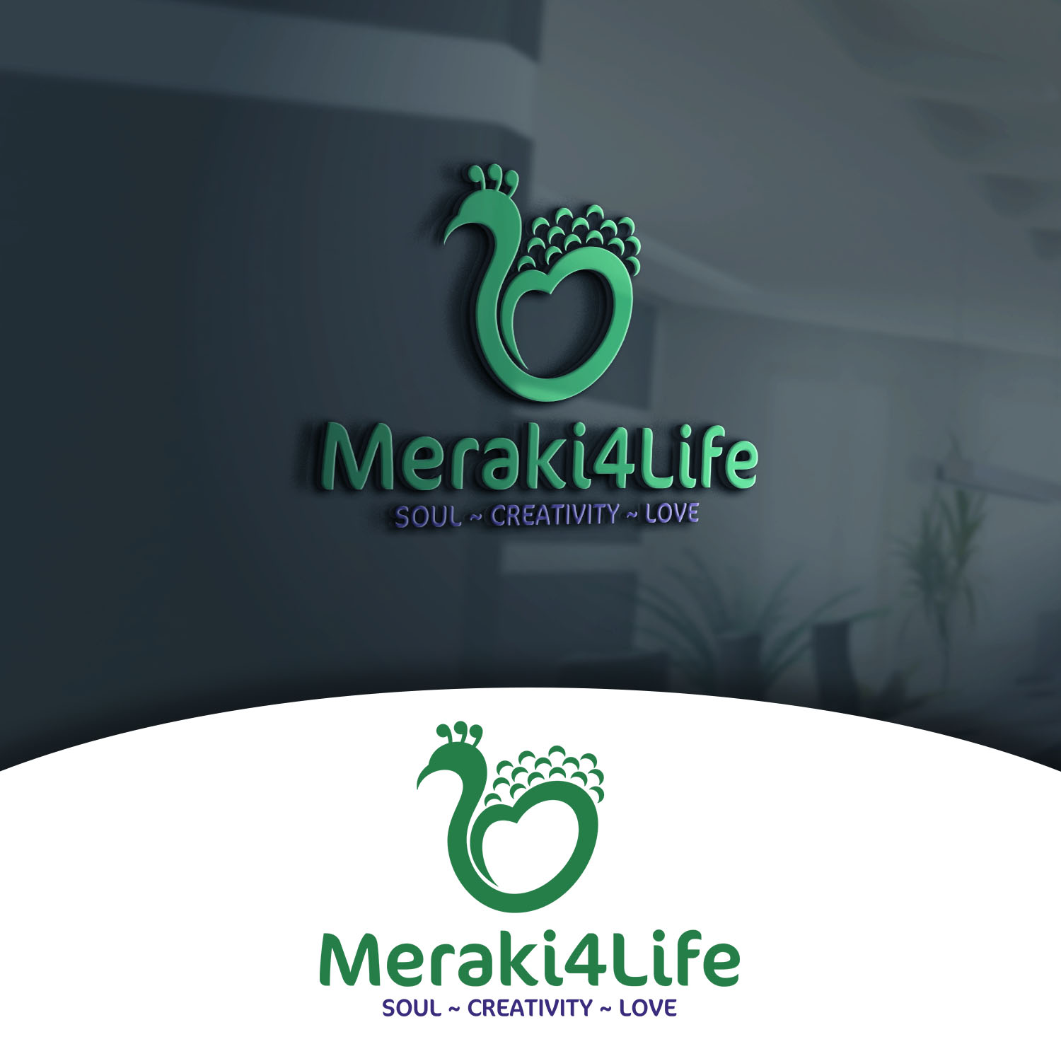 Logo Design by SGS.Design for Meraki4Life | Design #21146511