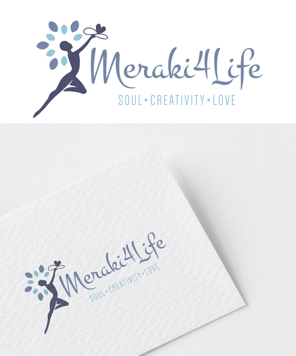 Logo Design by blackowl8 for Meraki4Life | Design #21134576