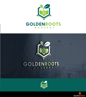 Golden Roots Nursery | Design de Logo par Graphic Bricks