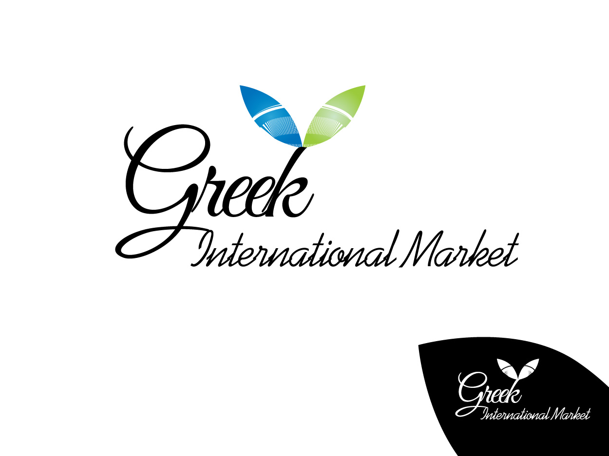 Logo Design by putut purnawanto for Greek International Food Market | Design #21139736