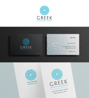 Greek International Market | Logo Design by orphee