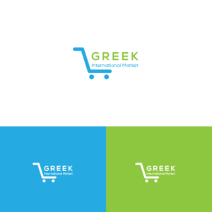 Logo Design by mjsteadfast for Greek International Food Market | Design: #21141253
