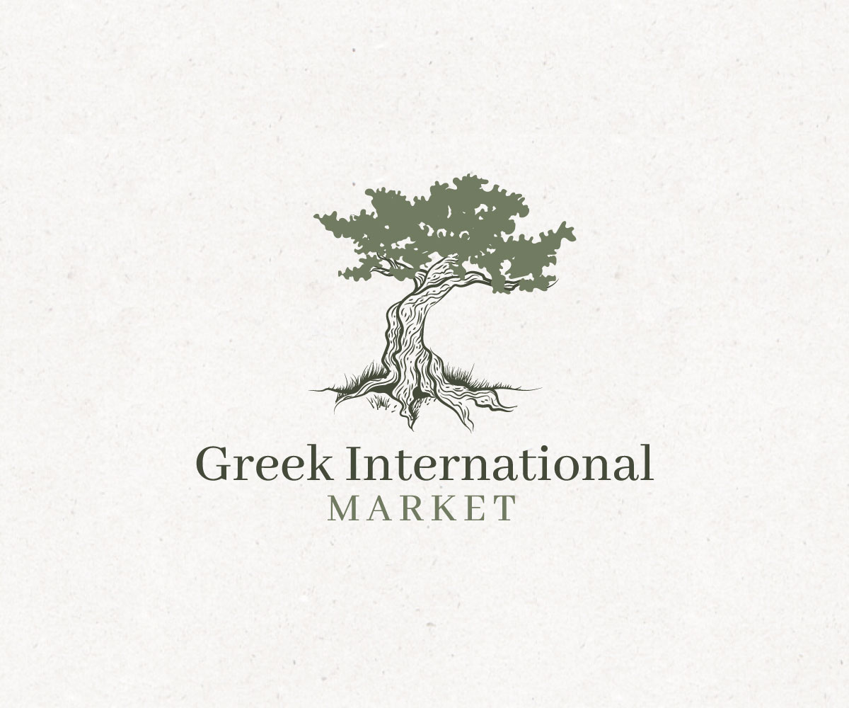 Logo Design by 91.kremena.petrova for Greek International Food Market | Design #21143453