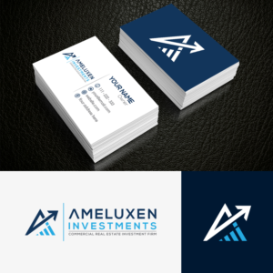 AmeluxenInvestments  | Logo and Business Card Design by Kiran