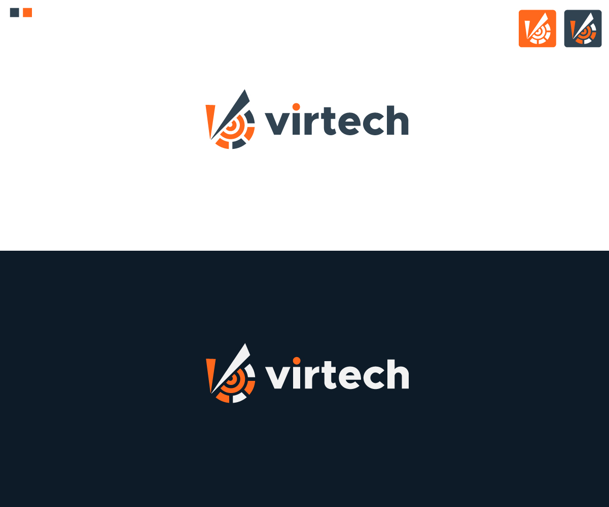 Logo Design by Grapflix 2022 for Virtech | Design #21219632