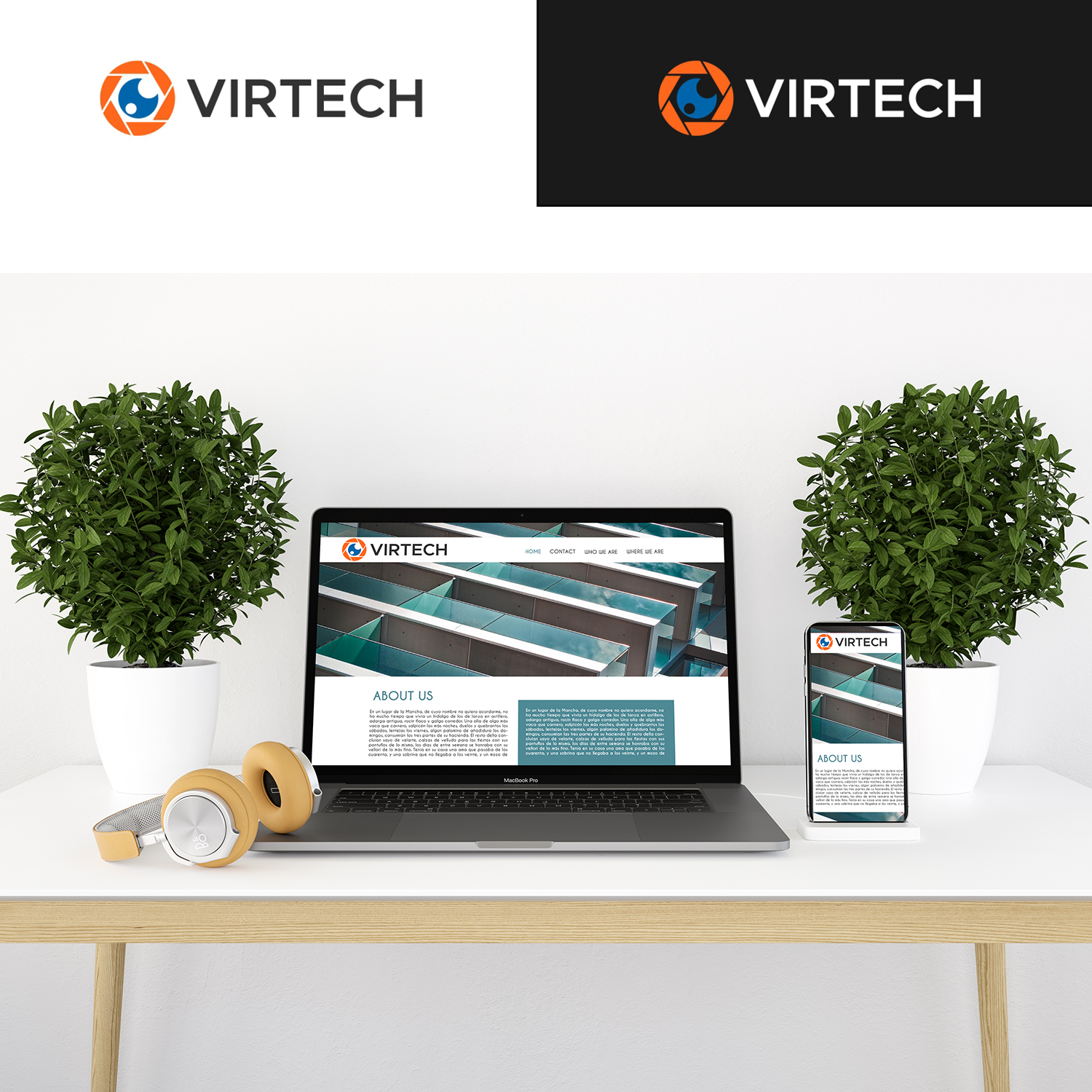 Logo Design by Gracia's Design for Virtech | Design #21166595