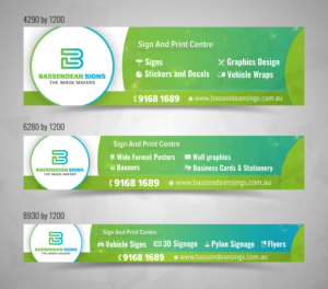 FRONT OF HOUSE SHOP SIGNAGE - SIGN SHOP  | Graphic Design by SAI DESIGNS