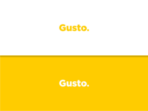 Gusto. | Logo Design by Atvento Graphics