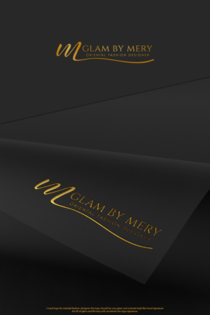 Glam by Mery    Oriental Fashion Designer  | Logo Design by GBDESIGN