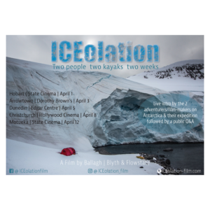 Antarctic expedition film, ICEolation, needs a poster designed  | Poster Design by Skybluedesignstudio
