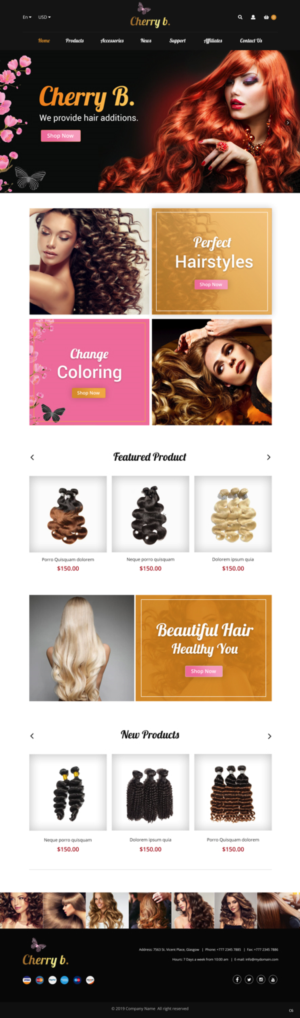 Web Design by pb for this project | Design: #21146382
