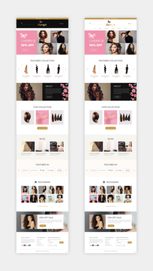 Web Design by pb for this project | Design: #21146387