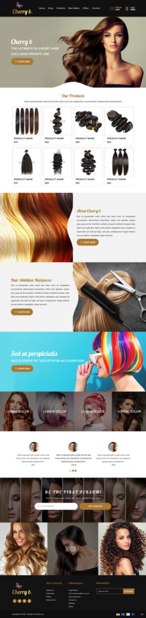 Web Design by pb for this project | Design: #21146389