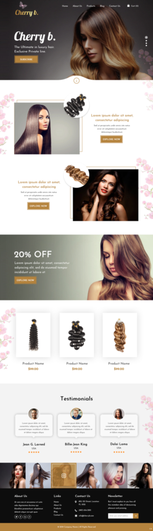 Web Design by pb for this project | Design: #21146391