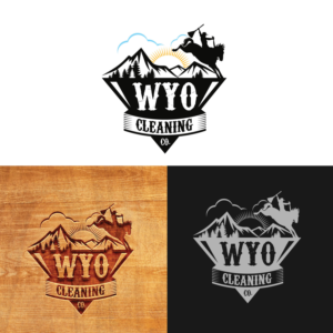 Wyo Cleaning Co.   | Diseño de Logo por FourtuneDesign