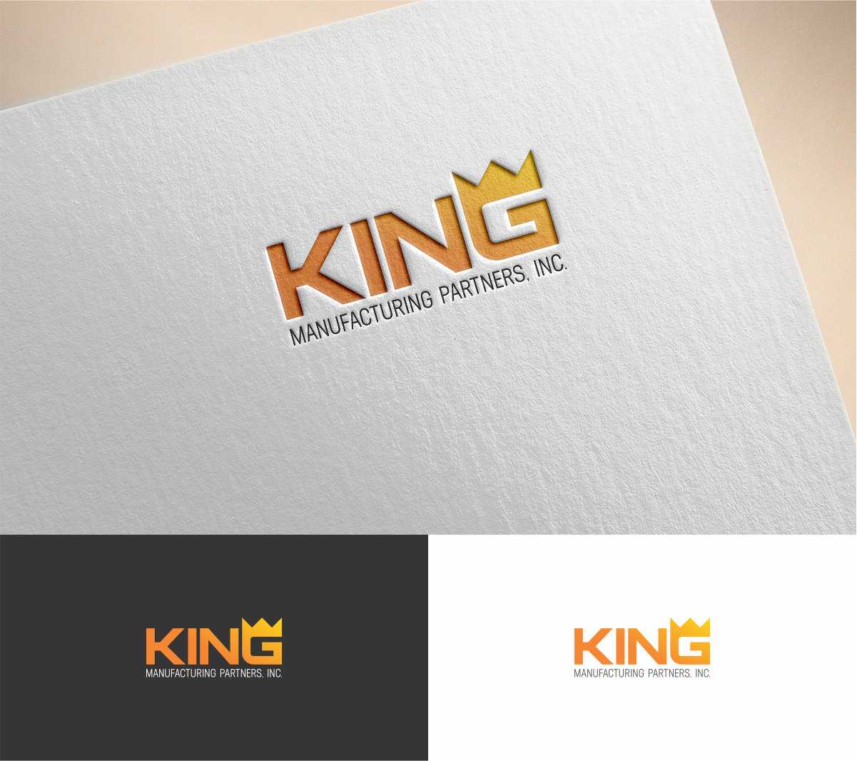 Logo Design by MKR for King Props and Fabrication | Design #21143256