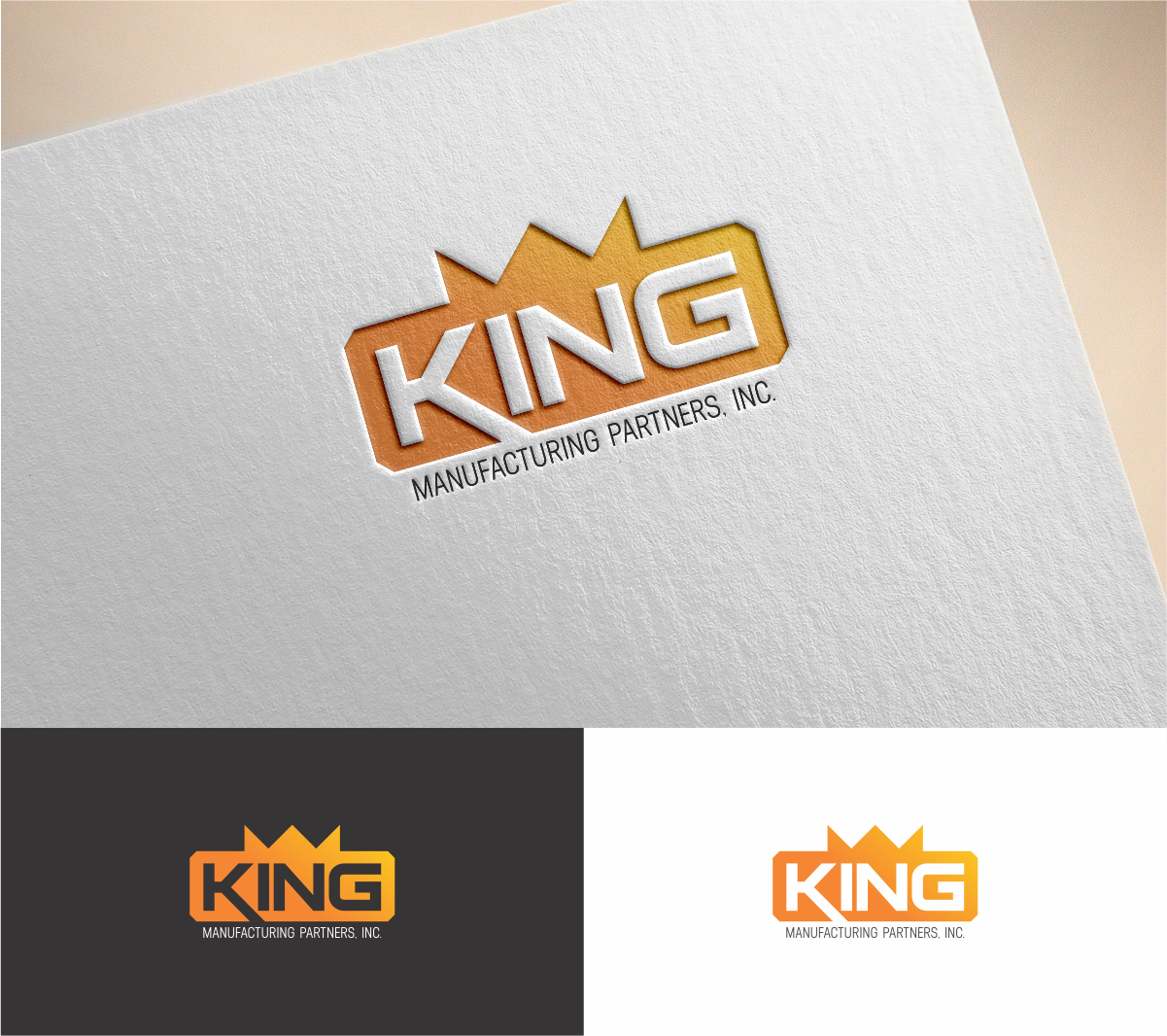 Logo Design by MKR for King Props and Fabrication | Design #21143257