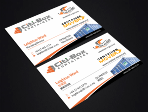 Business Card Design by SKYdesign for Citi-Box Containers | Design: #21183156