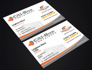 Business Card Design by SKYdesign for Citi-Box Containers | Design: #21183167