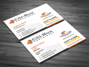 Business Card Design by SKYdesign for Citi-Box Containers | Design: #21183262