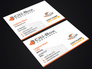Business Card Design by SKYdesign for Citi-Box Containers | Design: #21228843