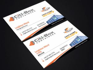 Business Card Design by SKYdesign for Citi-Box Containers | Design: #21228869