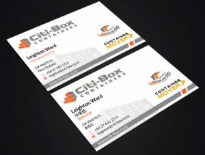 Business Card Design by SKYdesign for Citi-Box Containers | Design: #21228889