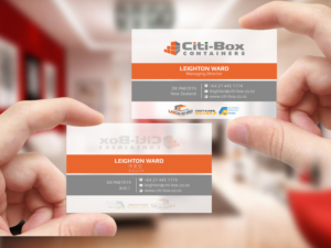 Business Card Design by Creations Box 2015 for Citi-Box Containers | Design: #21146883