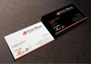 Business Card Design by Creations Box 2015 for Citi-Box Containers | Design: #21146884
