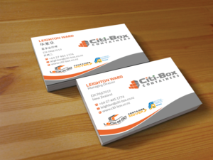 Business Card Design by Creations Box 2015 for Citi-Box Containers | Design: #21146889