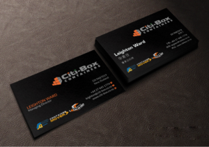 Business Card Design by Creations Box 2015 for Citi-Box Containers | Design: #21146890