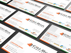Business Card Design by Creations Box 2015 for Citi-Box Containers | Design: #21155343