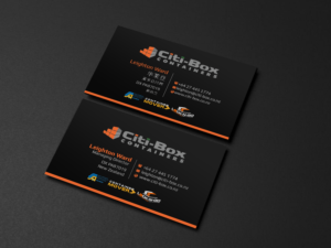 Business Card Design by Creations Box 2015 for Citi-Box Containers | Design: #21155350