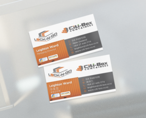 CITI-BOX CONTAINERS BUSINESS CARD | Business Card Design by MPStudio