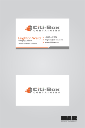 Business Card Design by MarkazAlrusumatOfficial for Citi-Box Containers | Design: #21188356