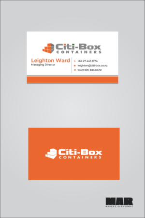 Business Card Design by MarkazAlrusumatOfficial for Citi-Box Containers | Design: #21188357