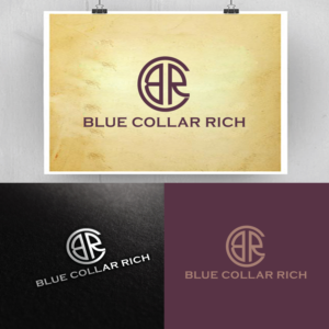 Blue Collar Rich | Logo Design by FourtuneDesign