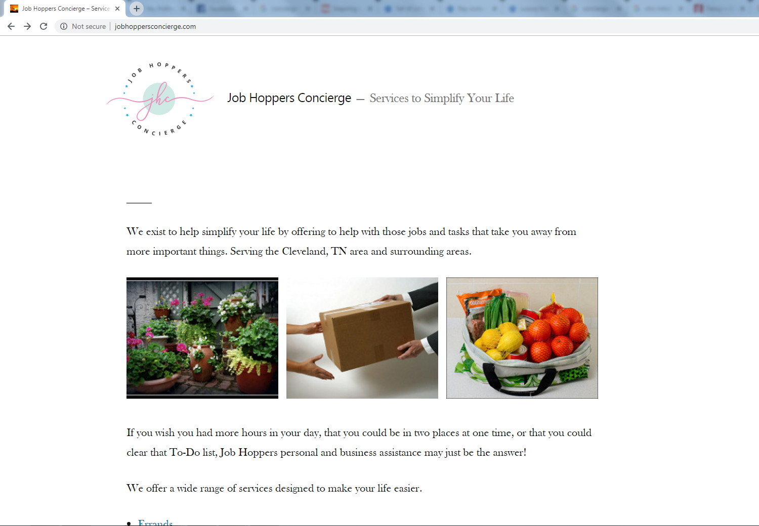 Logo Design by chipchip15 for Job Hoppers Concierge | Design #21139444