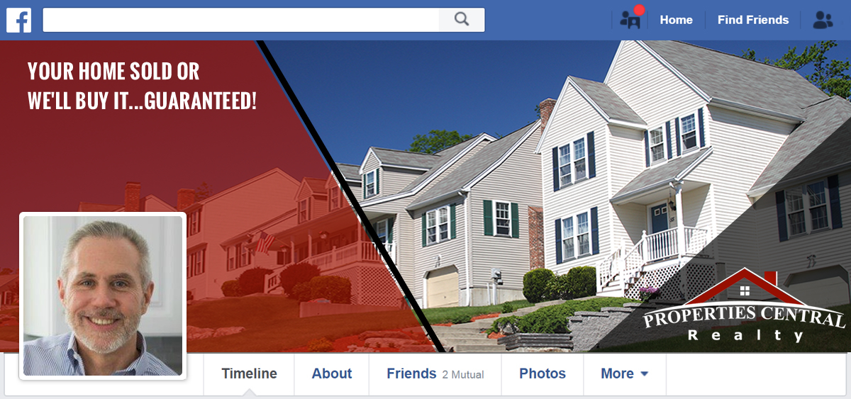 Diseño de Facebook por Infinitive Technology para Properties Central, Inc | Diseño #21140029