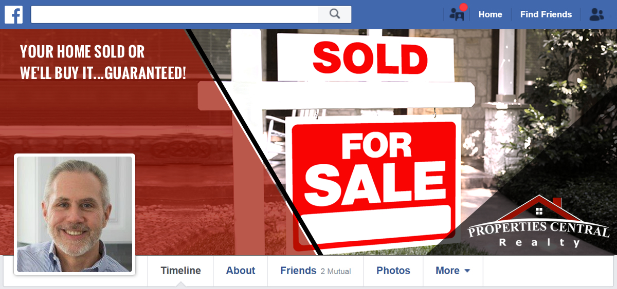 Facebook Design by Infinitive Technology for Properties Central, Inc | Design #21156380