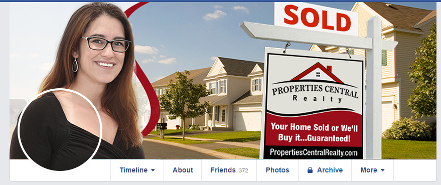Facebook Design by Hristo Itchov for Properties Central, Inc | Design #21187811