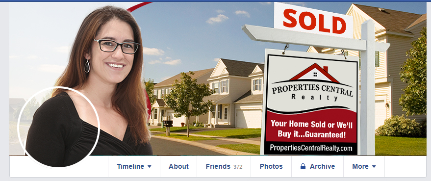 Facebook Design by Hristo Itchov for Properties Central, Inc | Design #21196048