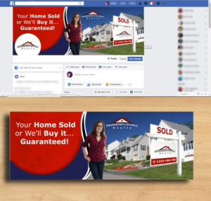 Diseño de Facebook por ecorokerz para Properties Central, Inc | Diseño: #21189435