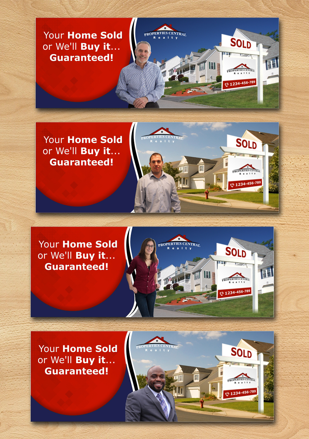 Facebook-Design von ecorokerz für Properties Central, Inc | Design #21189441