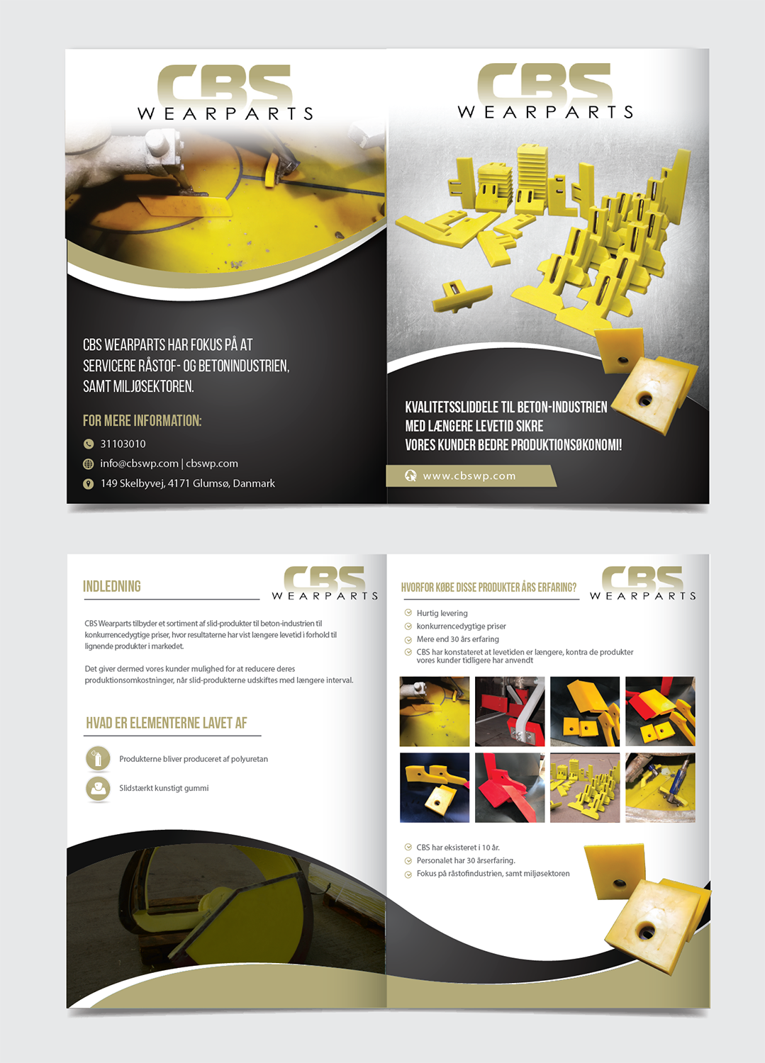 Brochure Design by alex989 for this project | Design #21245276