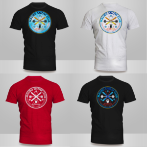 Malibu Snow Club Apparel - Logo | T-Shirt-Design von Kero