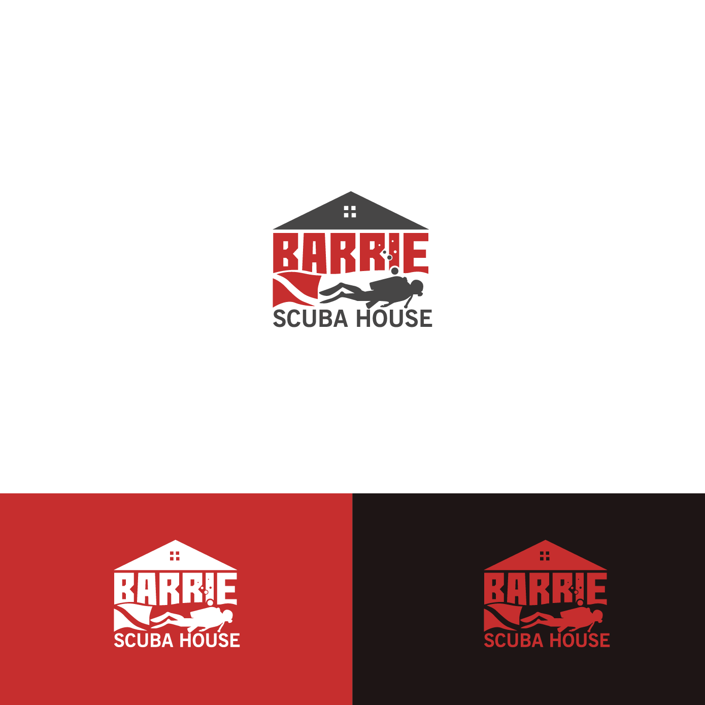 Logo Design by vanroz for Barrie scuba house  | Design #21193995