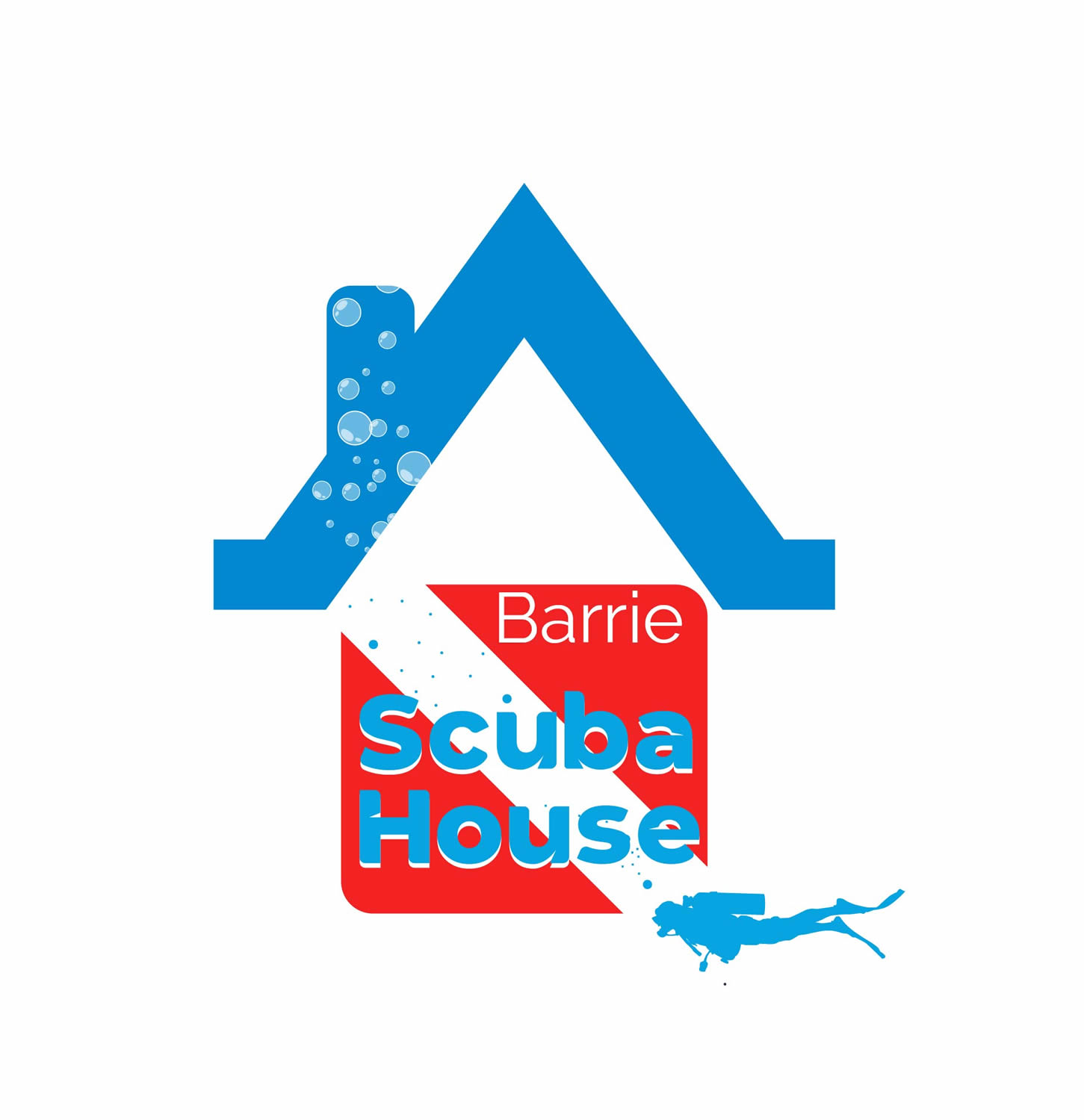 Logo Design by Gexton for Barrie scuba house  | Design #21157904